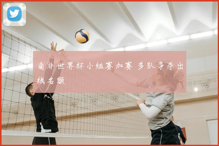 南非世界杯小组赛加赛 多队争夺出线名额