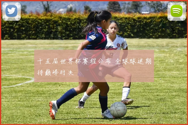 十五届世界杯赛程公布 全球球迷期待巅峰对决