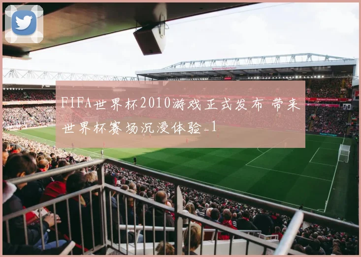 FIFA世界杯2010游戏正式发布 带来世界杯赛场沉浸体验_1