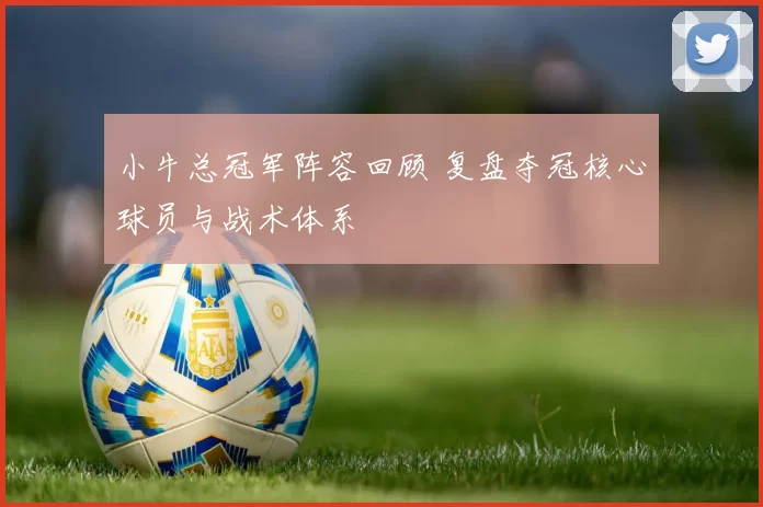 小牛总冠军阵容回顾 复盘夺冠核心球员与战术体系